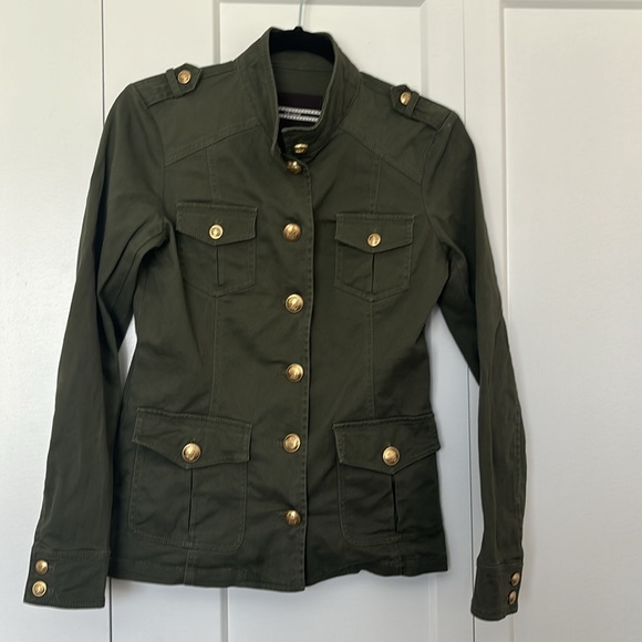 ✨ANY 2 FOR 15 ANY 3 FOR 20✨- Dynamite Green Army Jacket - Picture 1 of 10